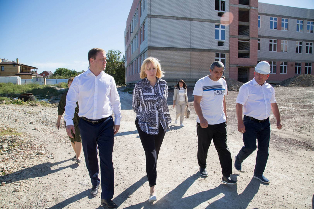 Школу в Алексеевке должны открыть 1 сентября 2022 года Школу в Алексеевке должны открыть 1 сентября 2022 года