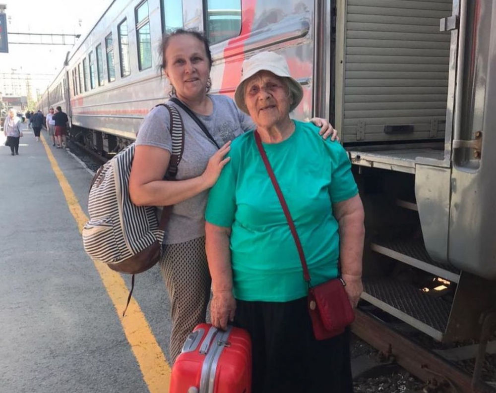 90-летняя финалистка федерального конкурса «Топ-блог» Евгения Семёнова посетила Анапу