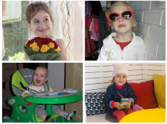 Эвелиша, Арина, Лев и Диана - участники конкурса «Детки-конфетки»