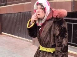 Вот такое "Чудо" прогуливается по улицам Анапы