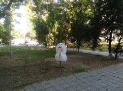 В Анапе жара, а народу хочется-снега!