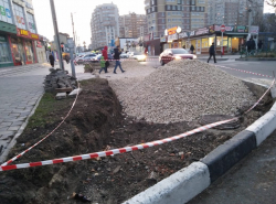 Наконец-то расширяют пересечение улиц Промышленная и Астраханская
