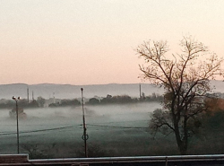 Утренний туман в Анапе